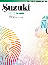 SUZUKI CELLO SCHOOL #10 CELLO/PIANO cover